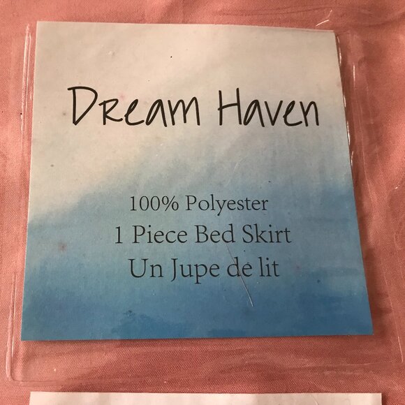 Set of 2 Dream Haven Bed Skirts 1 King 1 Full - Picture 6 of 7